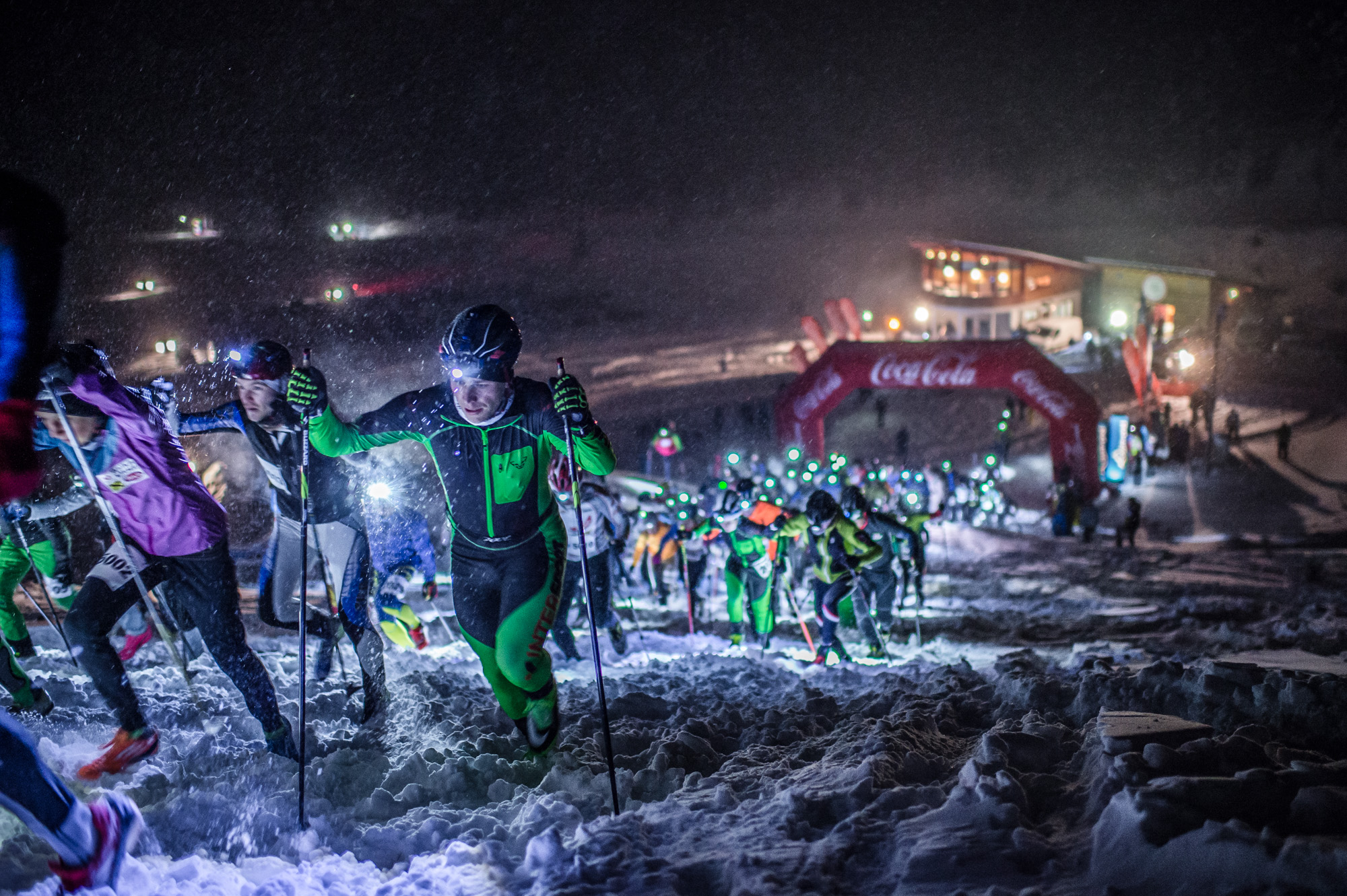6 Weltcupstrecken, 4 Länder, 5.000 Höhenmeter, 85% Steigung Tour Vertical Up Vertical Up wieder auf der Hannes-Trinkl-Strecke